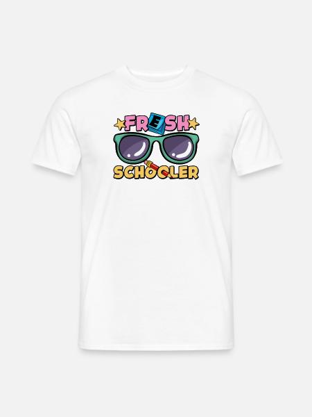 Preschool Kids Back to School Fresh Schooler - Männer T-Shirt - Weiß