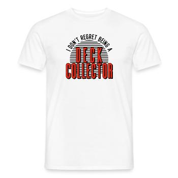 Packs booster de jeu de collection de jeux de cartes à collectionner - T-shirt homme - blanc - Devant - AI Model Male 178 dark (178cm)