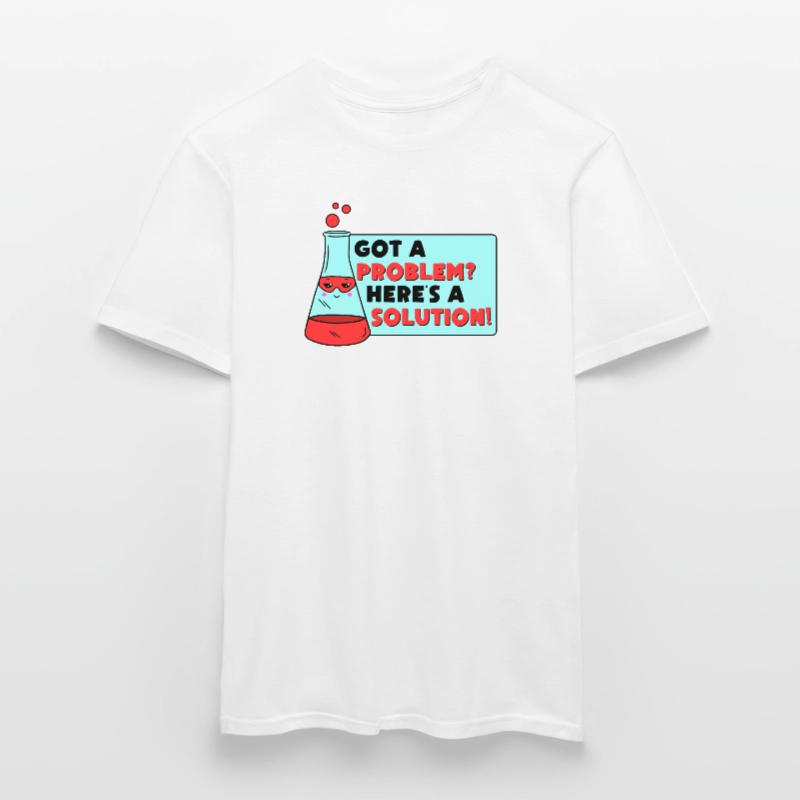 Problem Solution Scientific Solving Science Men's T-Shirt