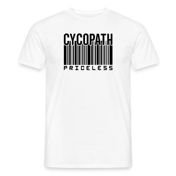 Lustige Radfahrer Radfahrer Fahrrad Fahrrad Berg - Männer T-Shirt - Weiß - Vorne - AI Model Male 178 dark (178cm)