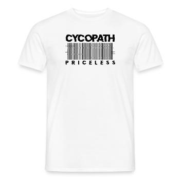 Lustige Radfahrer Radfahrer Fahrrad Fahrrad Berg - Männer T-Shirt - Weiß - Vorne - AI Model Male 178 dark (178cm)