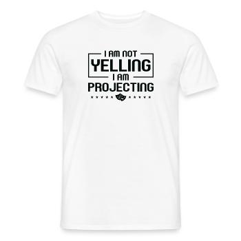Théâtre Chanteur Drame Projection Musicale - T-shirt homme - blanc - Devant - AI Model Male 178 dark (178cm)