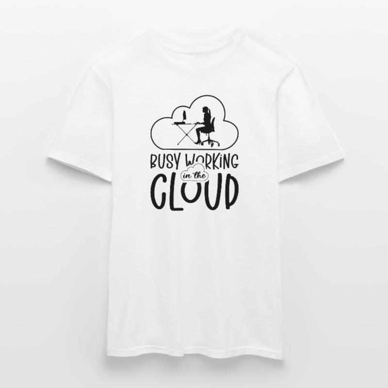 Cloud Computing Programmierer Kodierung Männer T-Shirt