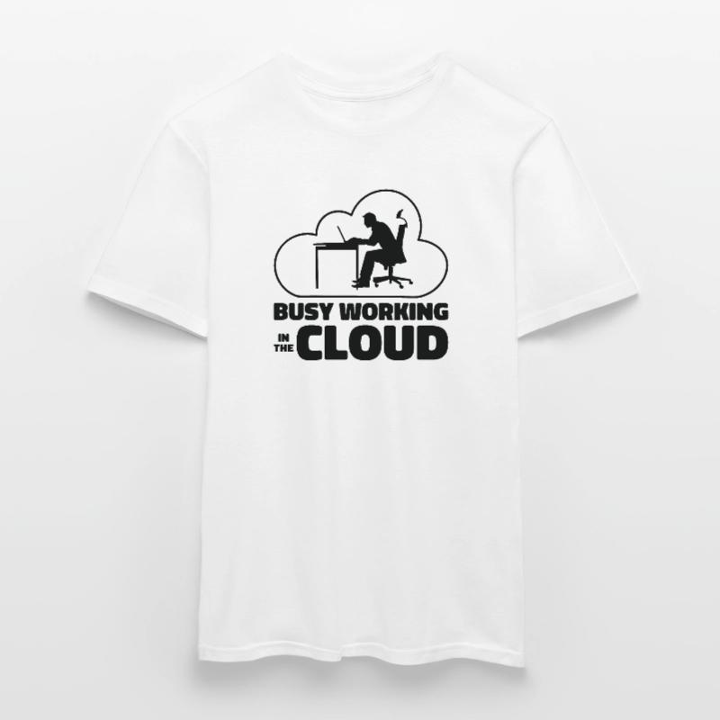 Encodage des programmeurs de cloud computing T-shirt homme