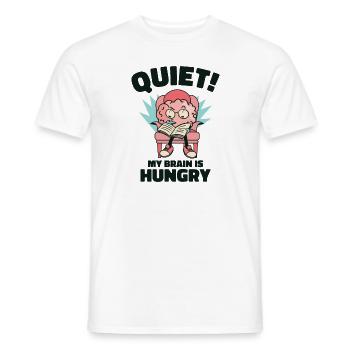 Amoureux des livres de lecture de livres littérature - T-shirt homme - blanc - Devant - AI Model Male 178 dark (178cm)