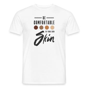 Encourager la positivité Motiver - T-shirt homme - blanc - Devant - AI Model Male 178 dark (178cm)