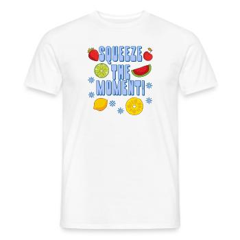 Fruchtig Weihnachten Urlaub Gesund Winter Saison - Männer T-Shirt - Weiß - Vorne - AI Model Male 178 dark (178cm)