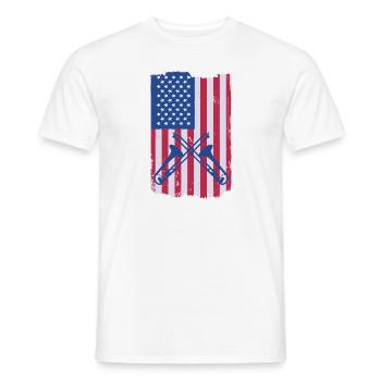 Posaunenlehrer Posaunist Spieler Lustiger - Männer T-Shirt - Weiß - Vorne - AI Model Male 178 dark (178cm)