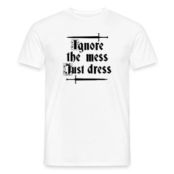Renaissance-Festival Ren Fair Jahrmarkt - Männer T-Shirt - Weiß - Vorne - AI Model Male 178 dark (178cm)