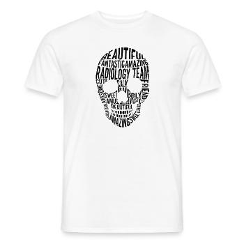 Radiology Rad Tech Technologist Radiologist X-ray - Men's T-Shirt - white - Front - AI Model Male 178 dark (178cm)