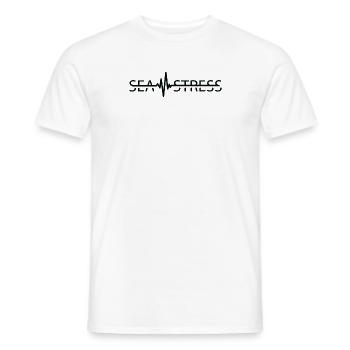 Couturière Heartbeat Quilter Sewing Machine - T-shirt homme - blanc - Devant - AI Model Male 178 dark (178cm)