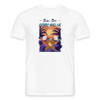 Fumeurs de cigares Fumeurs de cigares - T-shirt homme - blanc - Devant - AI Model Male 178 dark (178cm)