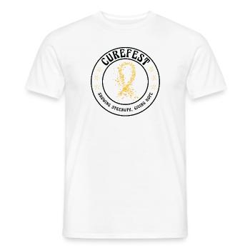 CureFest 2023 CureFest pour les patients atteints de cancer infantile - T-shirt homme - blanc - Devant - AI Model Male 178 dark (178cm)