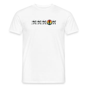 Golf Golfspieler Golfen Golfball - Männer T-Shirt - Weiß - Vorne - AI Model Male 178 dark (178cm)