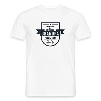 Opa - Bester Opa . Premium Opa - Männer T-Shirt - Weiß - Vorne - AI Model Male 178 dark (178cm)