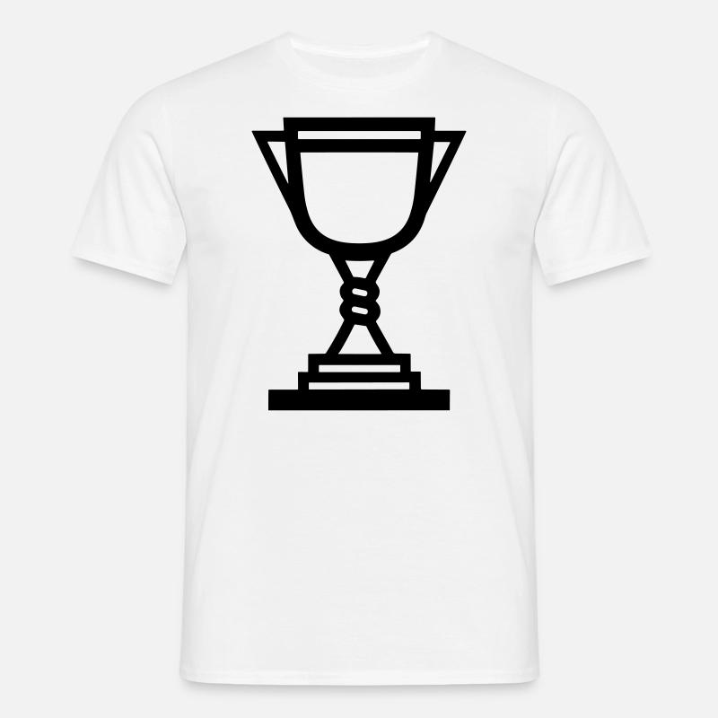 Trophäe - Männer T-Shirt - Weiß