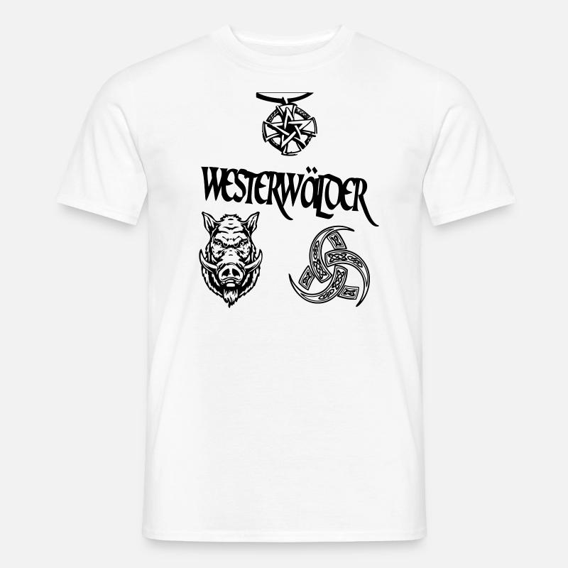 Westerwälder - Männer T-Shirt - Weiß