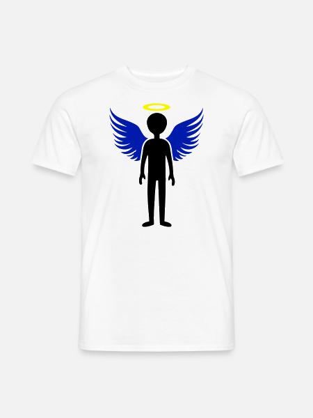 Ailes d’ange - T-shirt homme - blanc