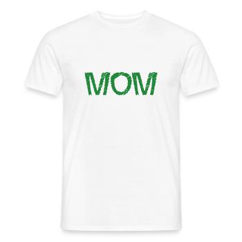SCHÖNEN MUTTERTAG. MAMA. MUTTERTAG. MAMA - Männer T-Shirt - Weiß - Vorne - AI Model Male 178 dark (178cm)