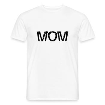 MAMA. MAMA. MUTTERTAG. ALLES GUTE ZUM GEBURTSTAG DER MUTTER - Männer T-Shirt - Weiß - Vorne - AI Model Male 178 dark (178cm)
