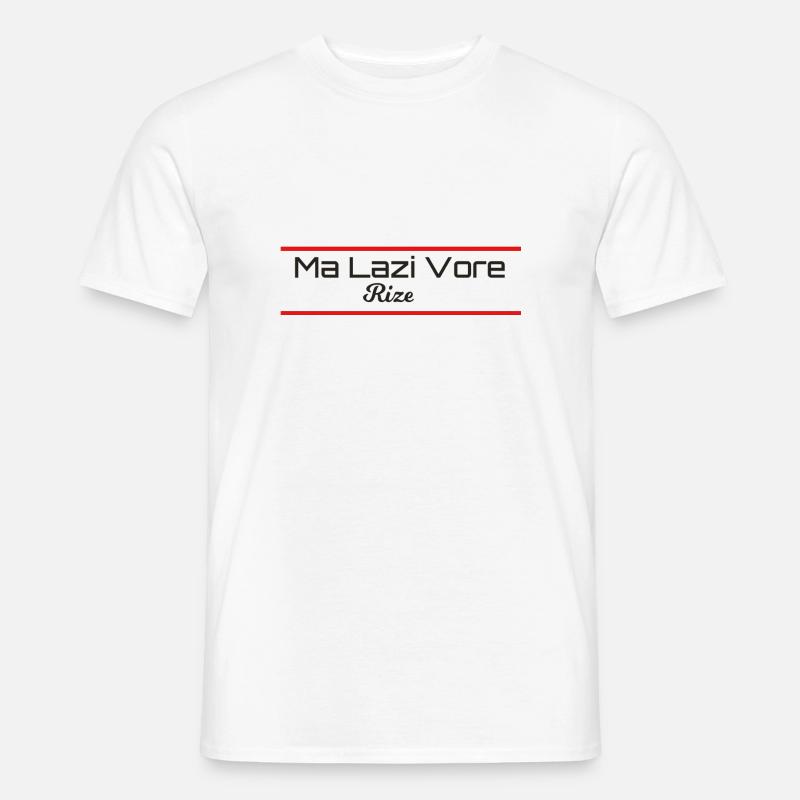 Rize Lazca Lazisch - Männer T-Shirt - Weiß