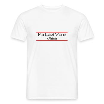 Artvin Lazca Lazisch - Männer T-Shirt - Weiß - Vorne - AI Model Male 178 dark (178cm)