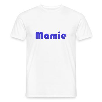 GRANNY. MOTHER's DAY. HAPPY BIRTHDAY GRANNY. I LOVE YOU - Men's T-Shirt - white - Front - AI Model Male 178 dark (178cm)