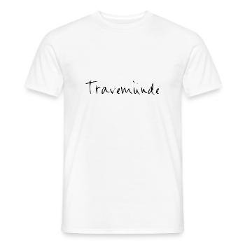 Travemünde - Männer T-Shirt - Weiß - Vorne - AI Model Male 178 dark (178cm)