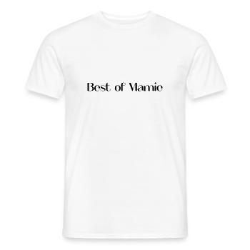 GRANNY. MOTHER's DAY. HAPPY BIRTHDAY GRANNY. I LOVE YOU - Men's T-Shirt - white - Front - AI Model Male 178 dark (178cm)