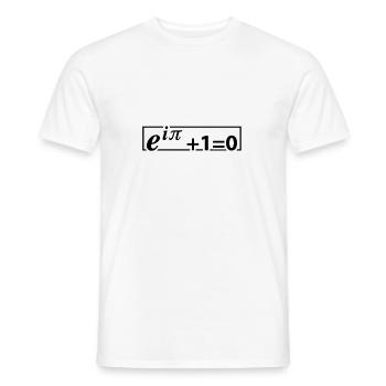 Mathématicien | Cadeau de mathématicien de professeur de mathématiques - T-shirt homme - blanc - Devant - AI Model Male 178 dark (178cm)
