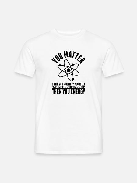 Physics science | Physicist students gifts - Men's T-Shirt - white