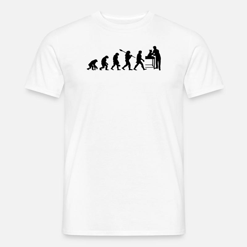 Veterinary Evolution Geschenk für Tierärzte - Männer T-Shirt - Weiß