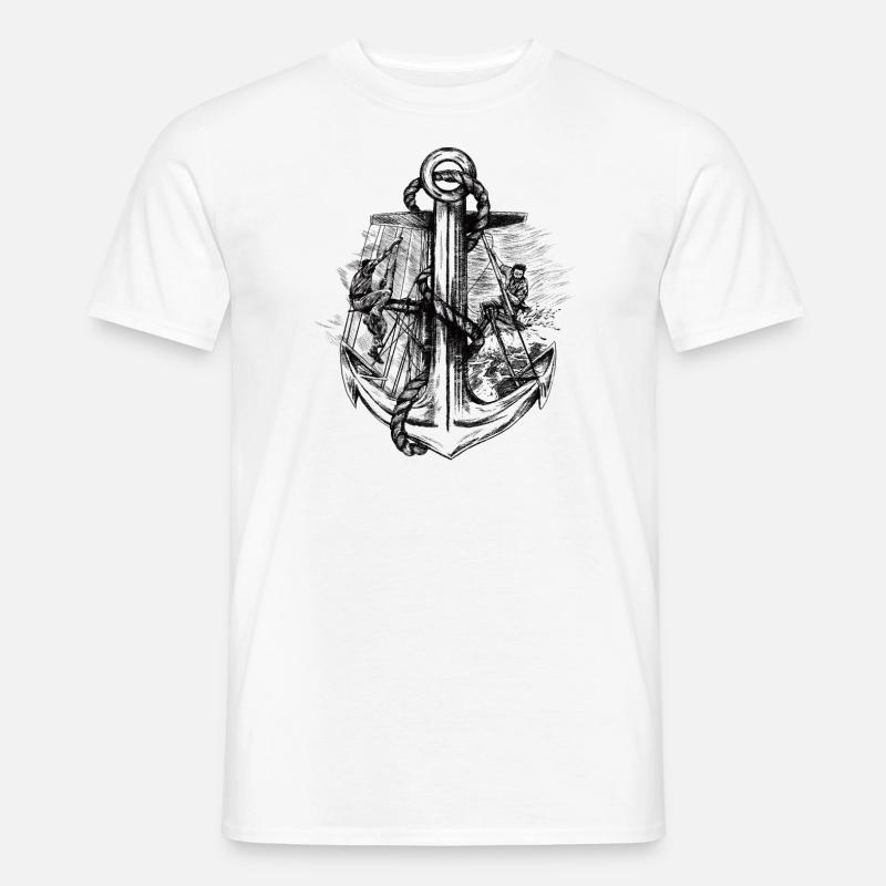 Storms Don't Scare Me - Männer T-Shirt - Weiß