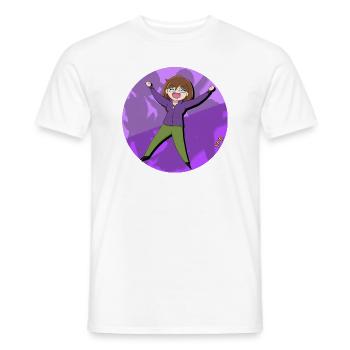 Azumoka - Val - Men's T-Shirt - white - Front - AI Model Male 178 dark (178cm)