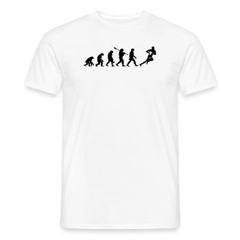 RUGBY - Rugby Sport - Rugby Humor - Männer T-Shirt - Weiß - Vorne - AI Model Male 178 dark (178cm)