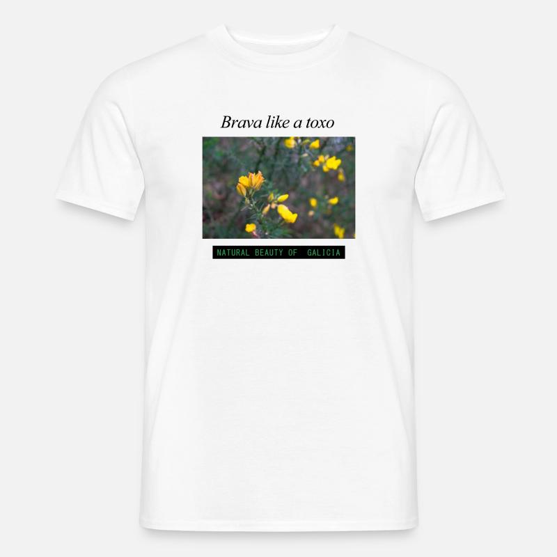 Brava wie ein Gift - Männer T-Shirt - Weiß