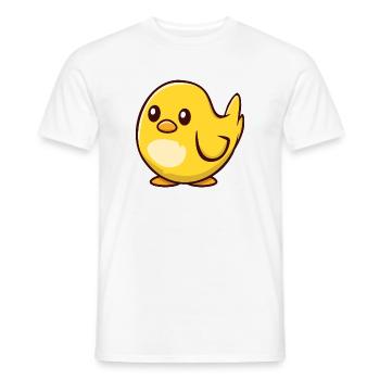 Chick - Men's T-Shirt - white - Front - AI Model Male 178 dark (178cm)