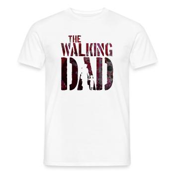 Walking Dad Für alle stolzen Väter unter uns! - Männer T-Shirt - Weiß - Vorne - AI Model Male 178 dark (178cm)