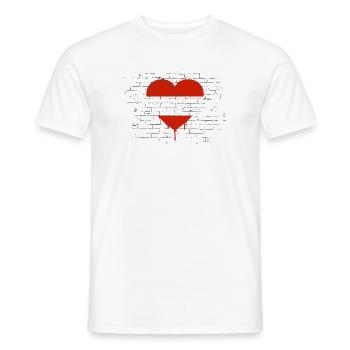 Austria Flag Austria Austrian flag AT - Men's T-Shirt - white - Front - AI Model Male 178 dark (178cm)