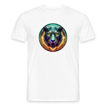 422 CC LIONLITY NFT CLG Pro 1 - Männer T-Shirt - Weiß - Vorne - AI Model Male 178 dark (178cm)