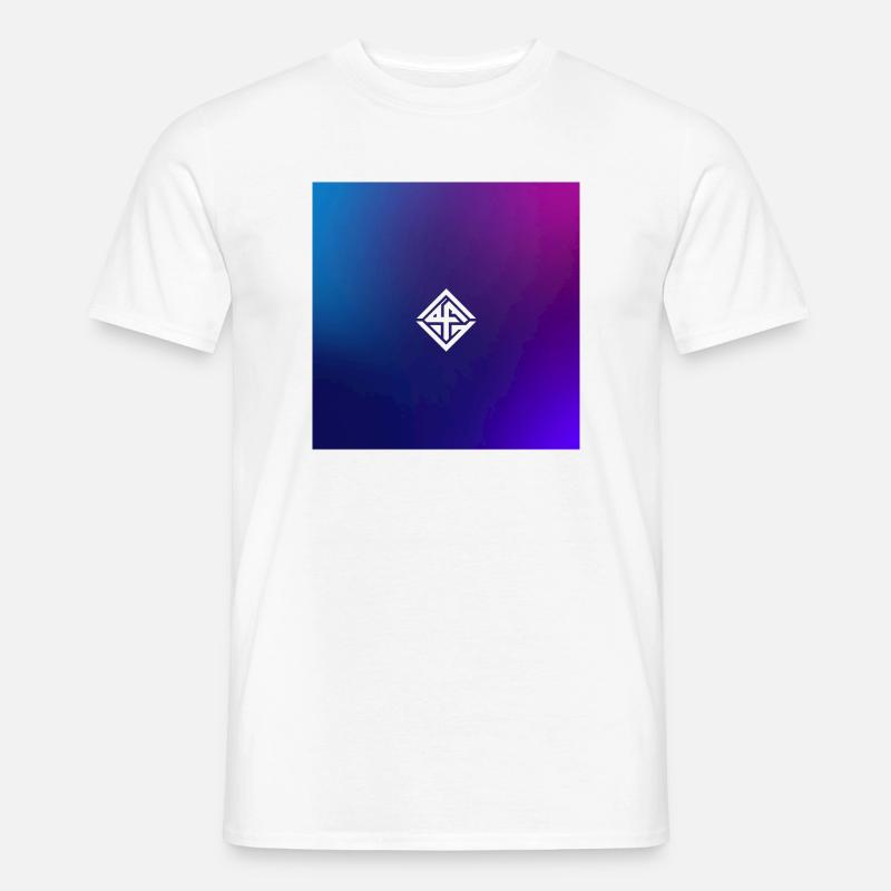 Conception de couleur de beauté. - T-shirt homme - blanc