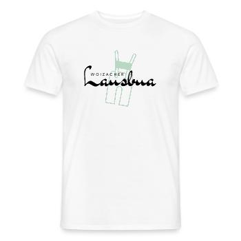Woizacher Lausbua - Männer T-Shirt - Weiß - Vorne - AI Model Male 178 dark (178cm)