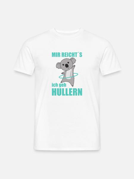 Koalas die hullern Sport süßer Koala lustig - Männer T-Shirt - Weiß