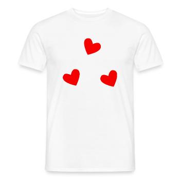 MUTTERTAG. SCHÖNEN MUTTERTAG. MAMA. ICH LIEBE DICH - Männer T-Shirt - Weiß - Vorne - AI Model Male 178 dark (178cm)