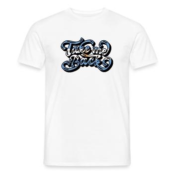 Argentina Flag South America Argentine Flag - Men's T-Shirt - white - Front - AI Model Male 178 dark (178cm)
