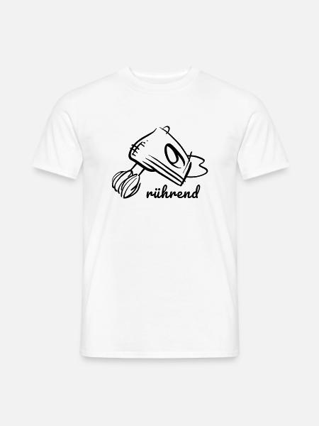 rührend - Männer T-Shirt - Weiß