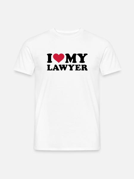 Anwalt - Männer T-Shirt - Weiß