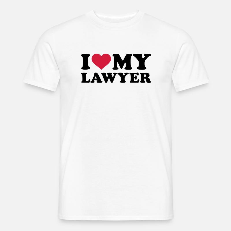 Anwalt - Männer T-Shirt - Weiß