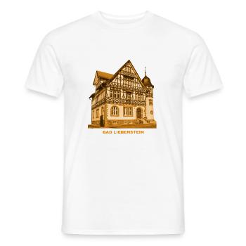 Bad Liebenstein Post Office Heilbad Thüringen - Men's T-Shirt - white - Front - AI Model Male 178 dark (178cm)