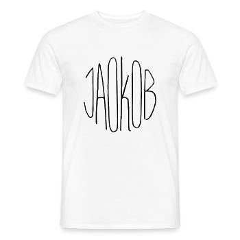 Jaokob - T-shirt homme - blanc - Devant - AI Model Male 178 dark (178cm)